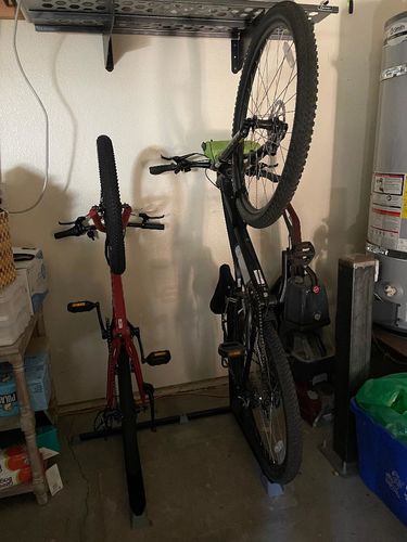 Customer photo review of 2 Bike Nook Units + 1 FREE Connector (N)