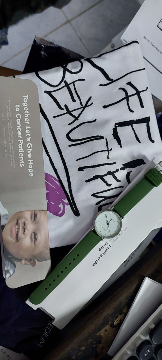 Customer photo review of Life Saver Watch 4.0 – Army Green