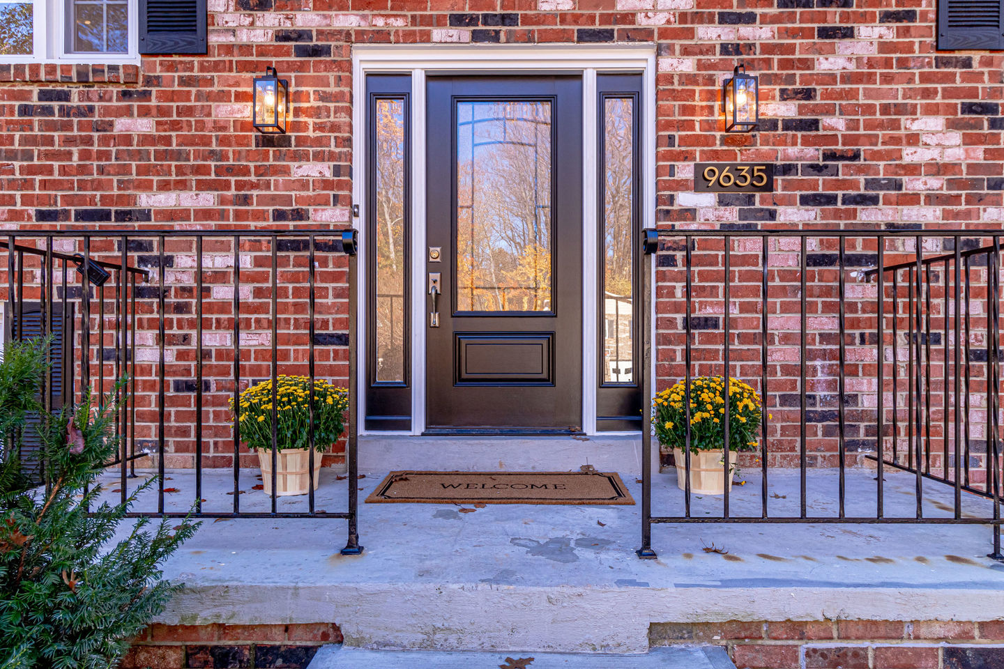Customer photo review of Rain Glass and Frame Kit (Full Sidelite 9" x 66" Frame Size)