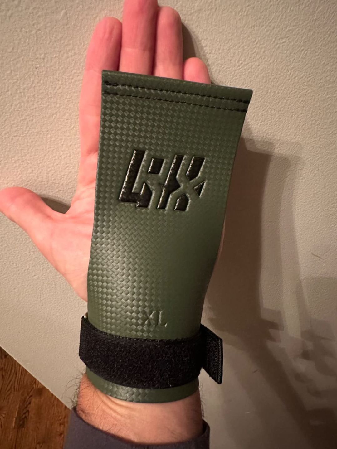 Customer photo review of LYFT-RX Carbon Grips - OD Green