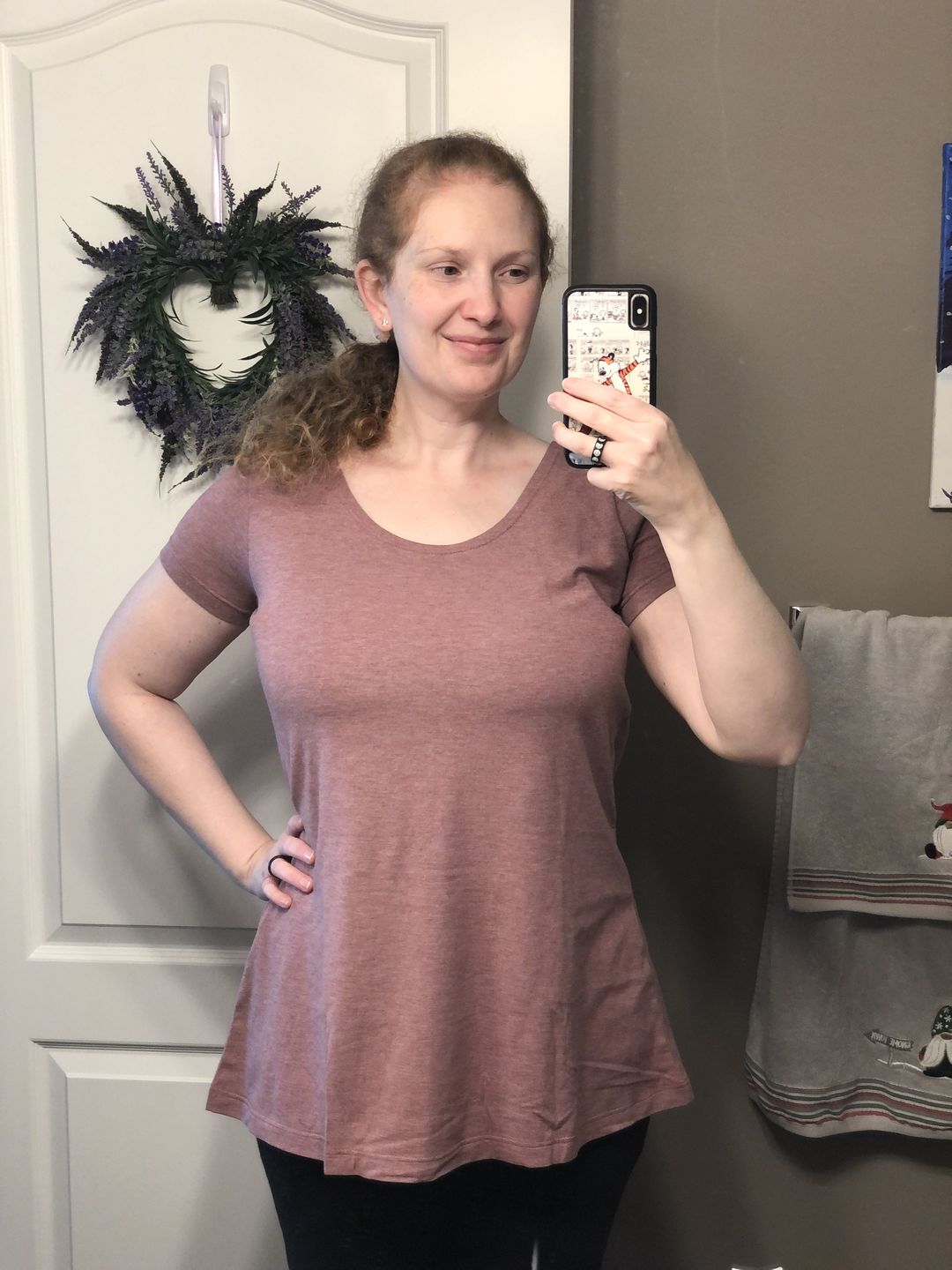Customer photo review of *Freshly Baked* Scoop Tee