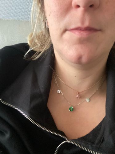 Customer photo review of Zodiac Necklace