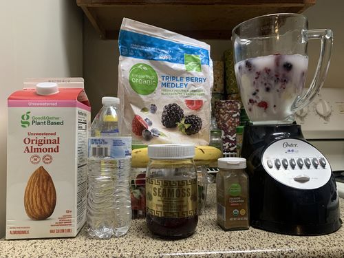 Customer photo review of The Wellness Trio Sea Moss Gel Combo