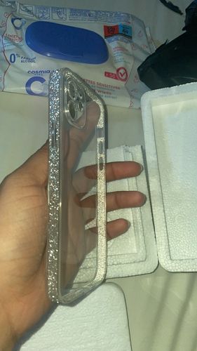 Customer photo review of iPhone Sparkly Case