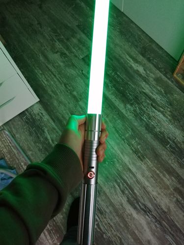 Customer photo review of The Newcomer lightsaber