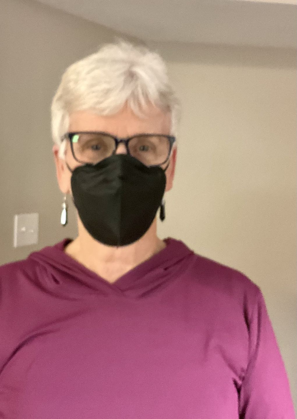 Customer photo review of KN95 Respirator Face Mask Individually Sealed (Cone Shape)