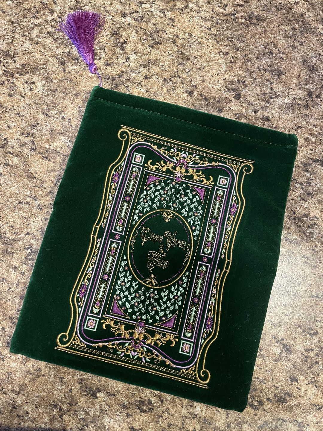 Customer photo review of Once Upon a Time Book & iPad Sleeve - Green