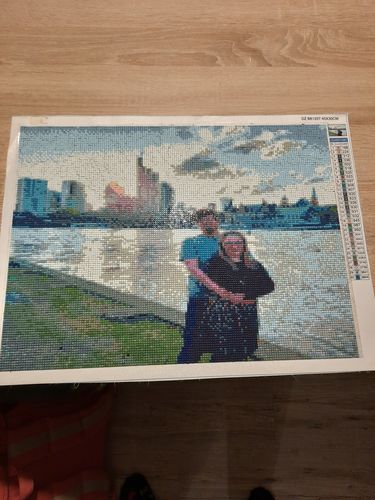 Customer photo review of Diamond Painting - Dein Wunschmotiv