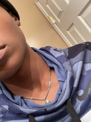 Customer photo review of .925 4 clover pendant & necklace