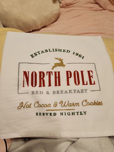 Customer photo review of Holly Jolly Stencil Bundle