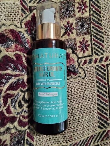 Customer photo review of Intense Growth Hair Oil