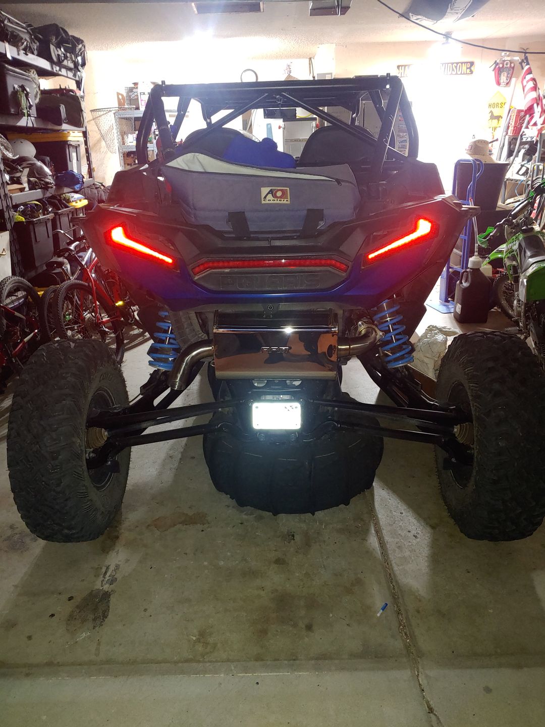 Customer photo review of 2016-2023 Polaris RZR XPT Turbo Sport Muffler, Slip-On Catless Sport Muffler