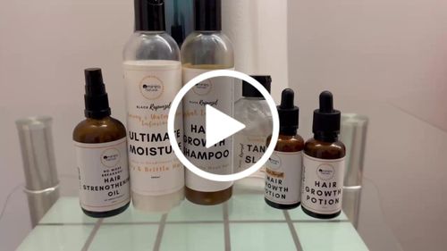 Customer video review of Herbal Infusion - Hair Growth Shampoo