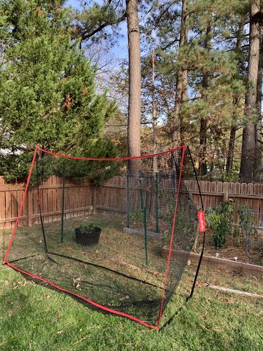 Customer photo review of Golf Net Pro 10x7 ft | Golf Hitting Net