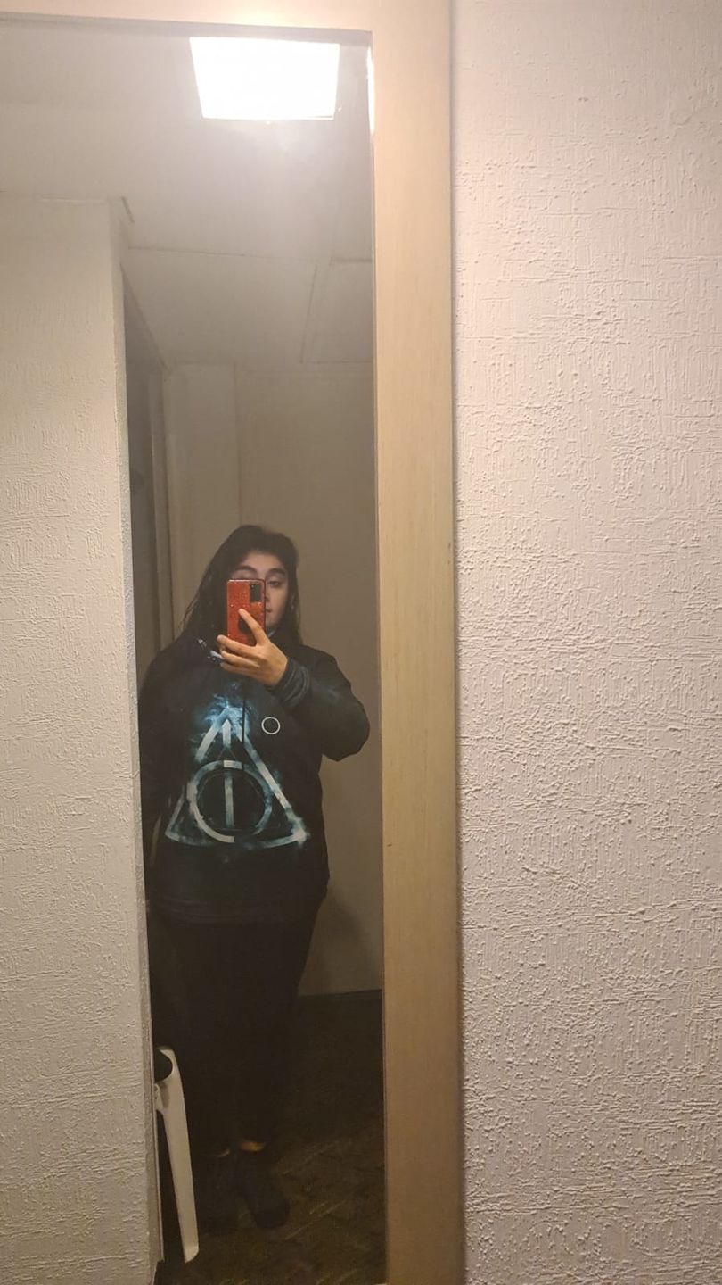 Customer photo review of Sudadera Reliquias de la muerte