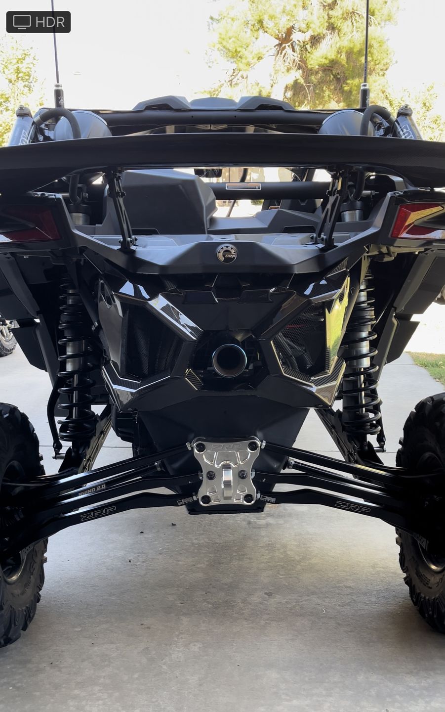 Customer photo review of RPM SxS Can Am Maverick X3 " EXTREME HD " Turbo V-Band Clamp