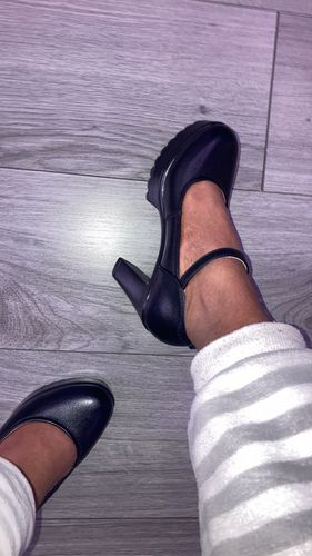 Customer photo review of Small Size Platform Pump Shoes BS336