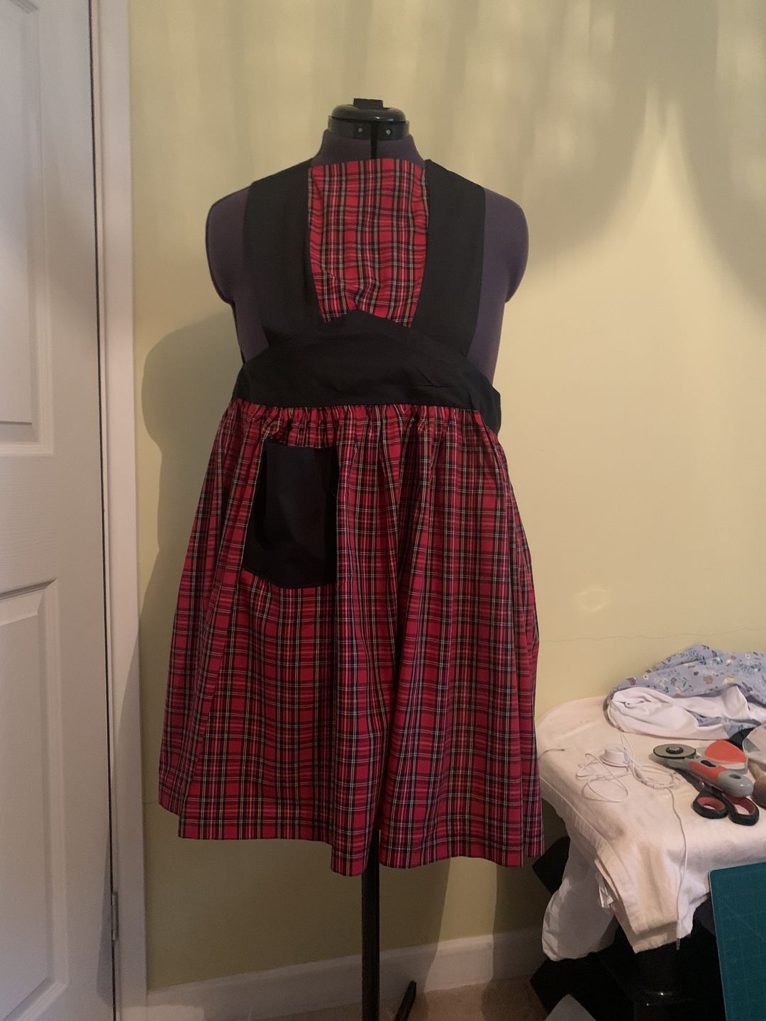 Customer photo review of Tartan Polycotton Fabric