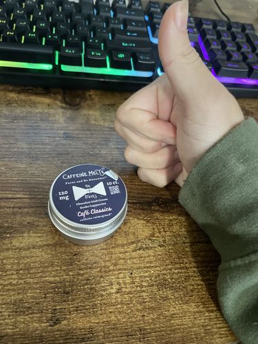 Customer photo review of Treat Pack (Horchata Marshmallow + Butterscotch, 60mg)
