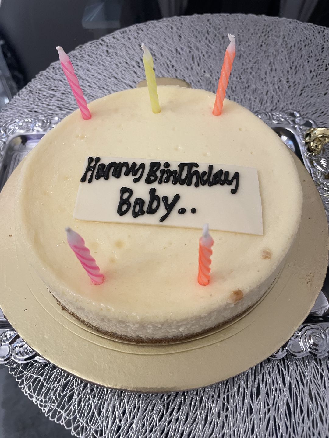 Customer photo review of New York Baked Cheese Cake