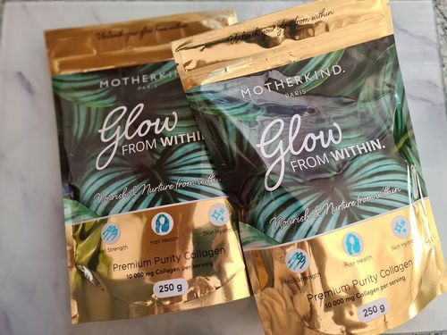 Customer photo review of Glow from Within Collagen Starter Kit