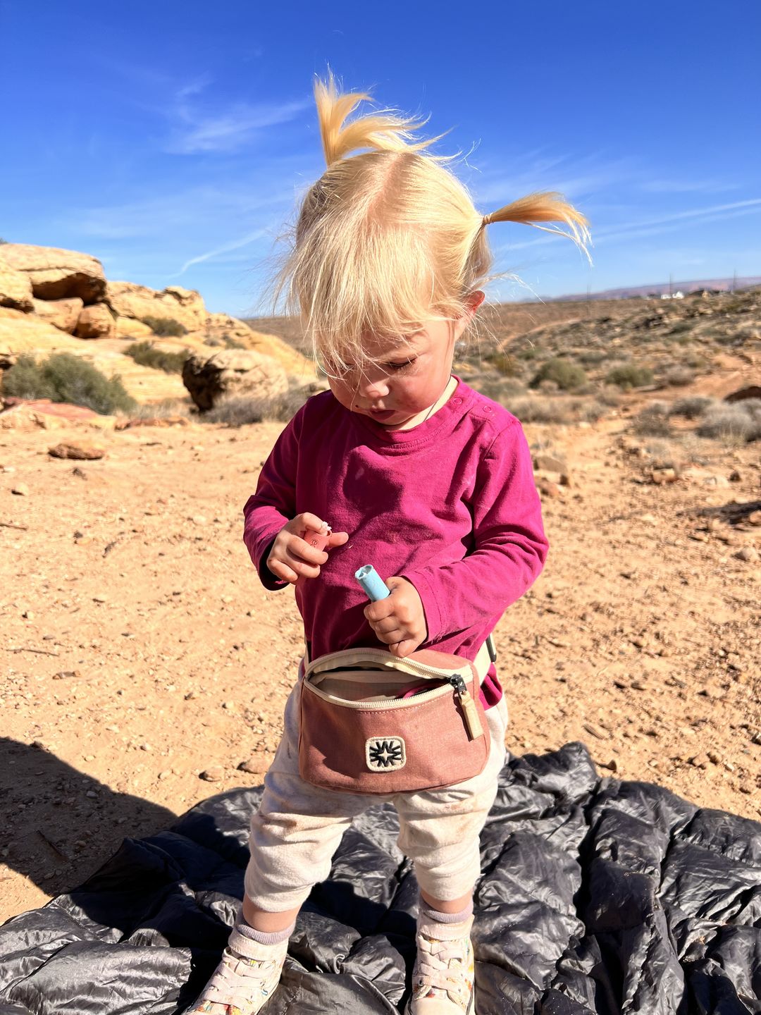 Customer photo review of Lil Louie Sling Rose