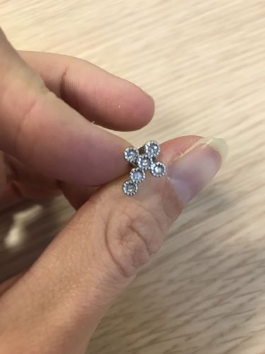 Customer photo review of Boucles d'oreilles (noé)