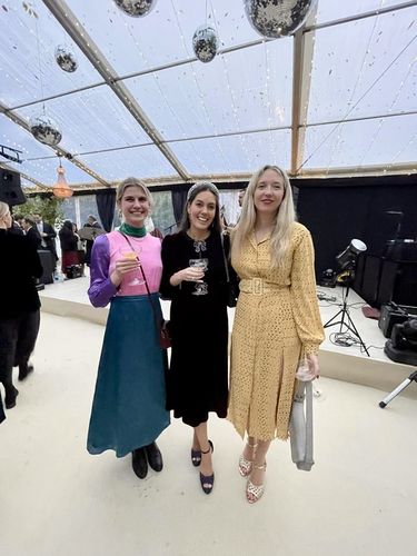 Customer photo review of RENT Olivia Rubin Gwen Colourblock Dress (RRP £380)
