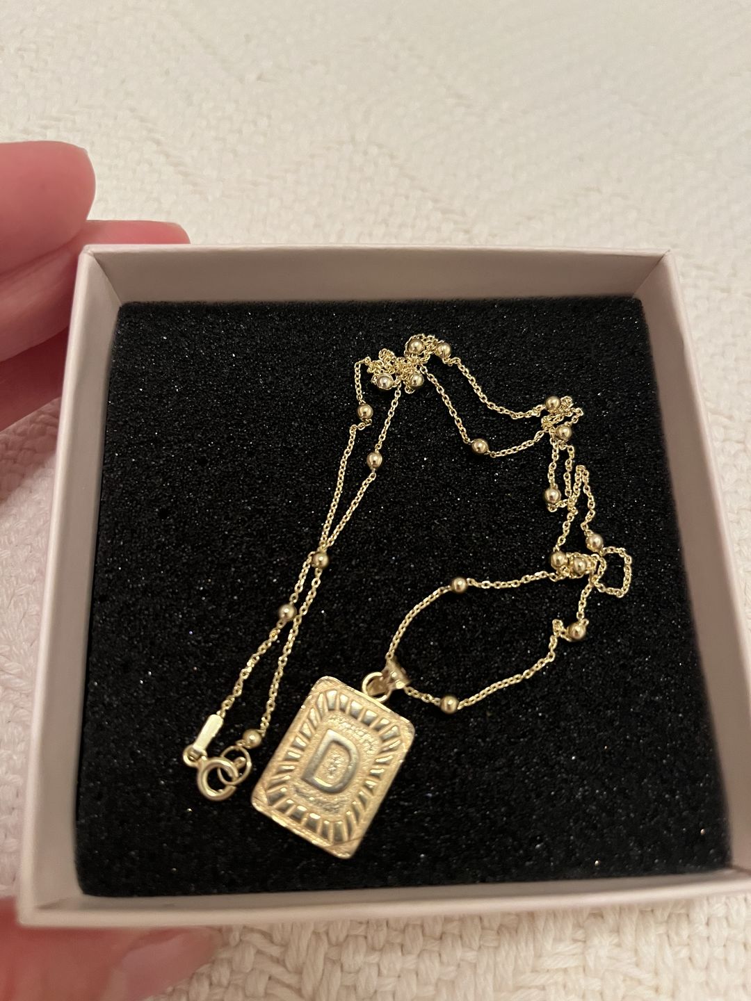 Customer photo review of Buchstabenplatte