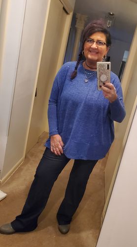 Customer photo review of Feeling the Flare Jeggings