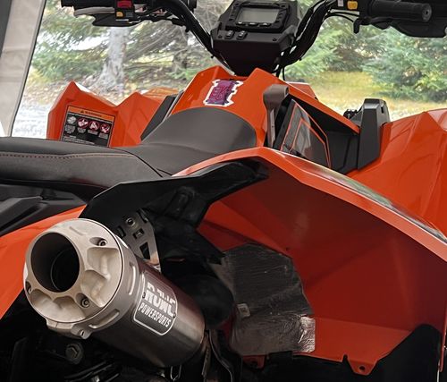 Customer photo review of Scrambler XP 850/1000 Mud Edition Single slipon