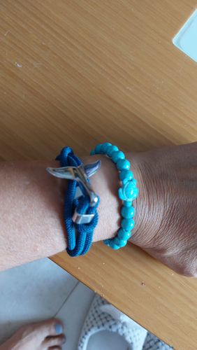 Customer photo review of "Turtle" tracking bracelet