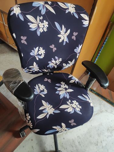 Customer photo review of Elastic Stretchable Computer Chair Covers