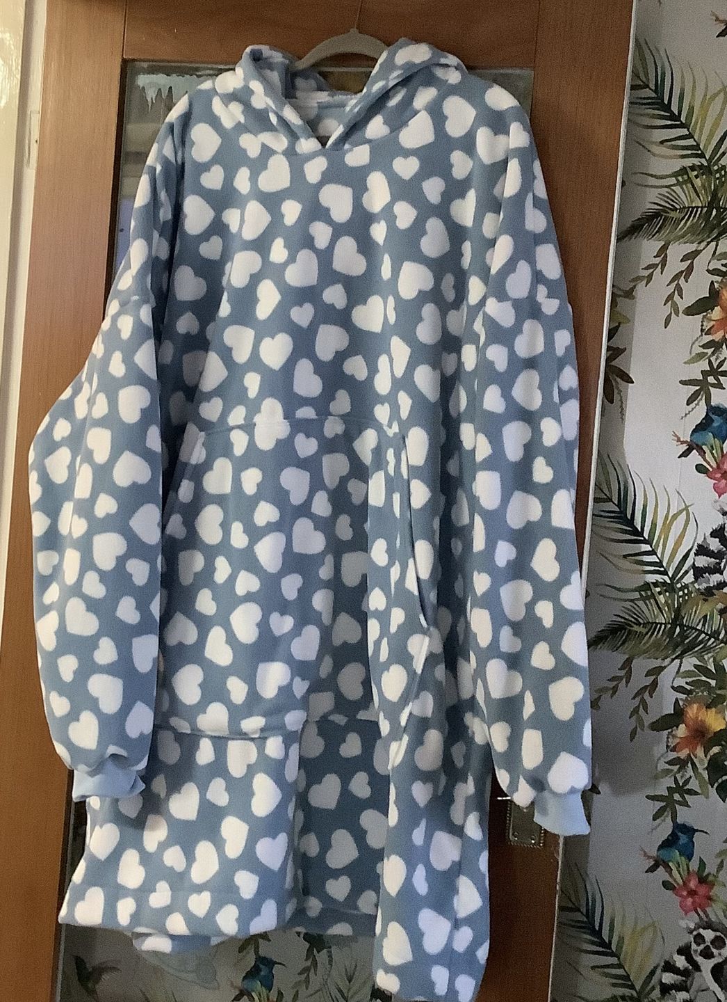 Customer photo review of All Over Hearts Anti Pill Polar Fleece Fabric