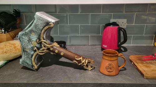 Customer photo review of Mjolnir - God of War
