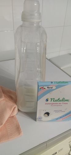 Customer photo review of Eco-Tiras de Detergente 40 lavados Natulim
