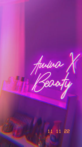 Customer photo review of Custom Neon Signs