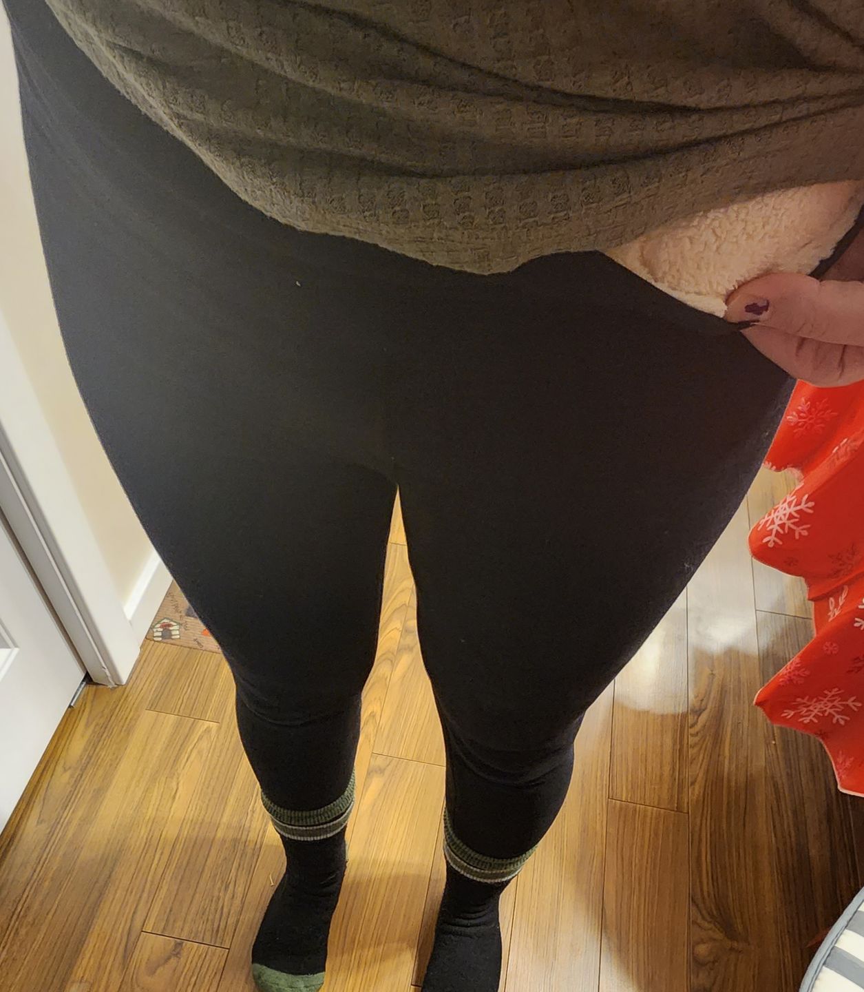 Customer photo review of PolarDuty-Sherpa Leggings