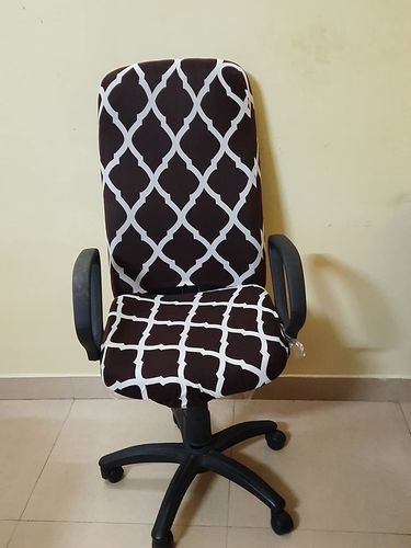 Customer photo review of Elastic Stretchable Computer Chair Covers