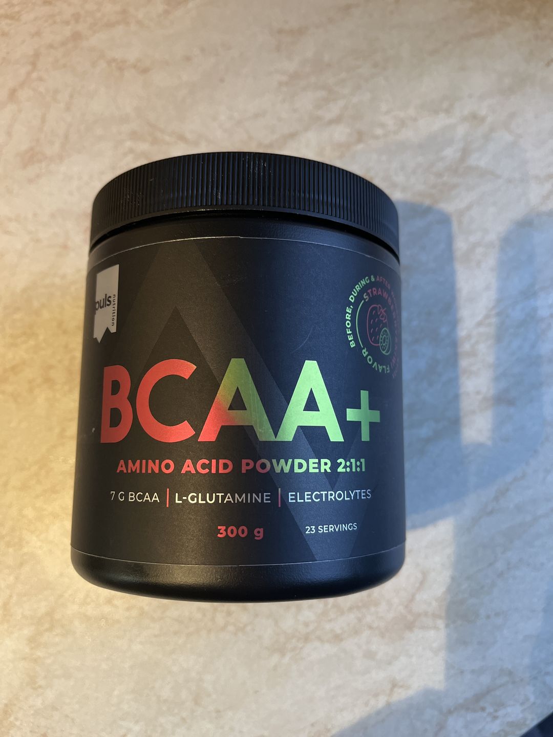 Customer photo review of PULS BCAA+ (300 g)