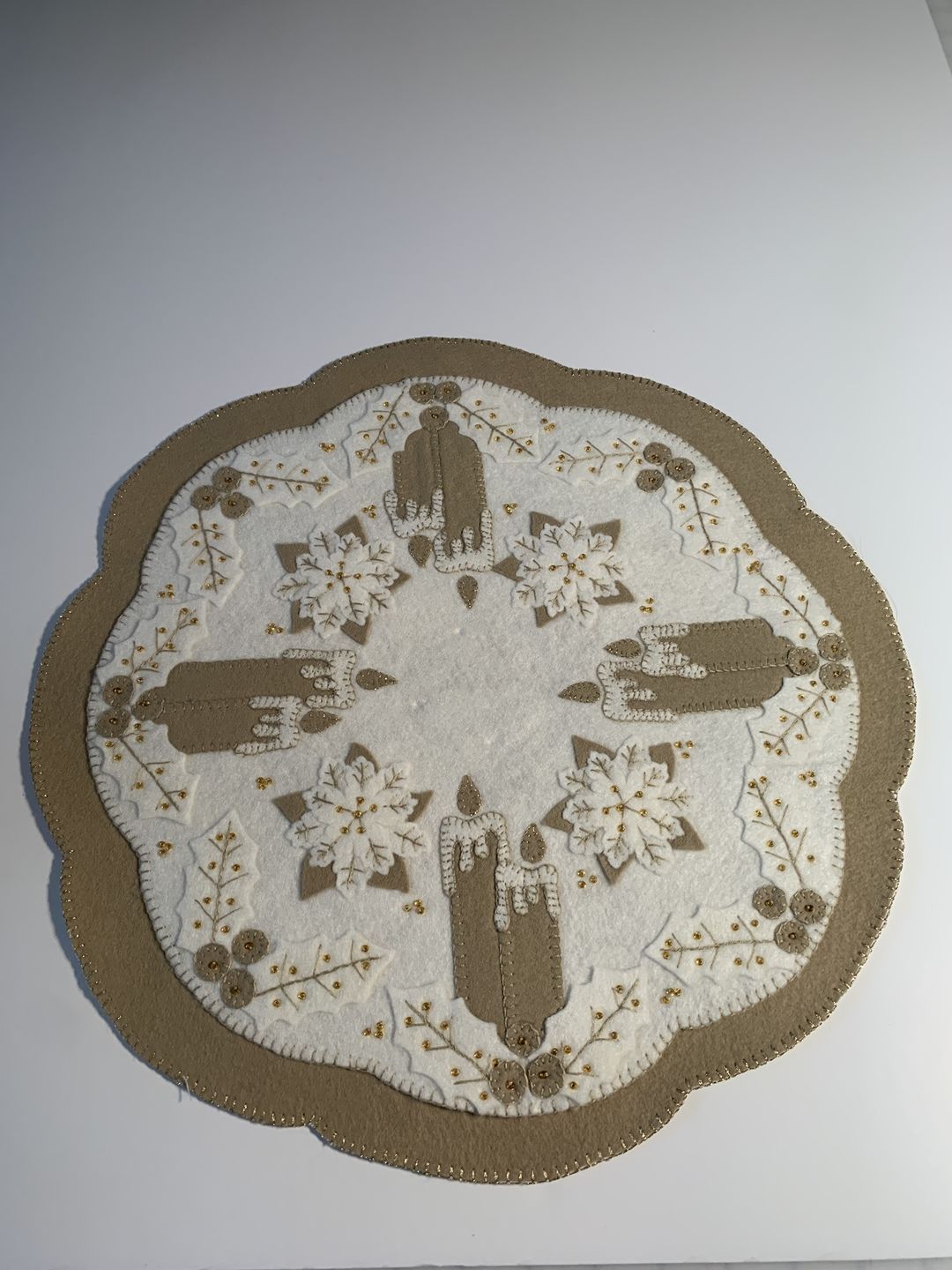 Customer photo review of 100% Wool Craft Felt By Yard
