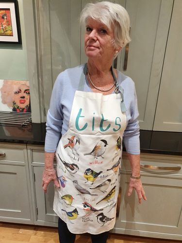 Customer photo review of Boxed Set of 8 Bird Pun Cards