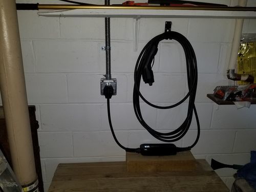 Customer photo review of 32 & 40 Amp - PRIMECOMTECH Level-2 Electric Vehicle Charger 220 Volt 30 - 40 - 50 Feet