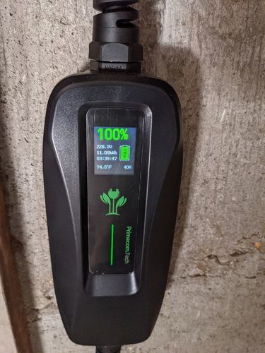 Customer photo review of 32 & 40 Amp - PRIMECOMTECH Level-2 Electric Vehicle Charger 220 Volt 30 - 40 - 50 Feet