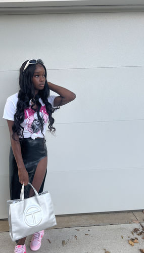 Customer photo review of Dunk Low Barbie Triple Pink DopeSkill T-Shirt Trapped Halloween Triple Pink Graphic
