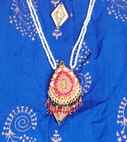 Customer photo review of Silver Temple Pendant 145503