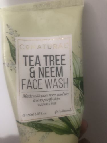 Customer photo review of Tea Tree & Neem Face Wash