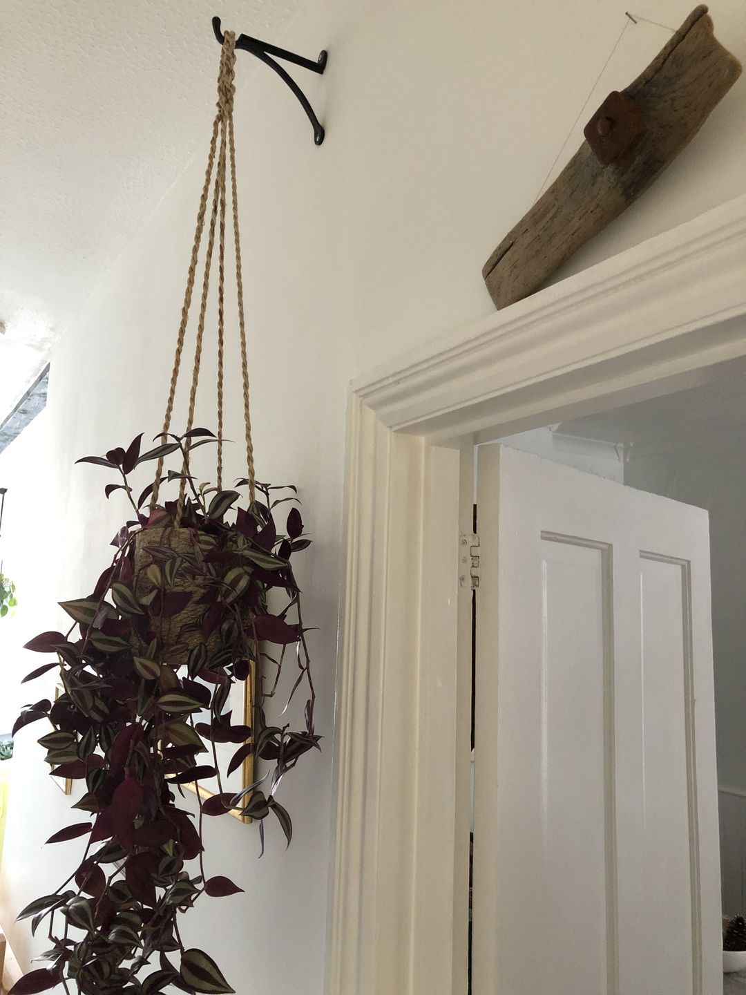 Customer photo review of 7 & 10 Inch Cast Iron Hanging Hook Bracket