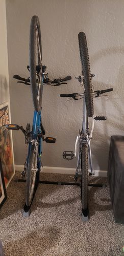 Customer photo review of Attachment for Bikes with Fender & BackRack