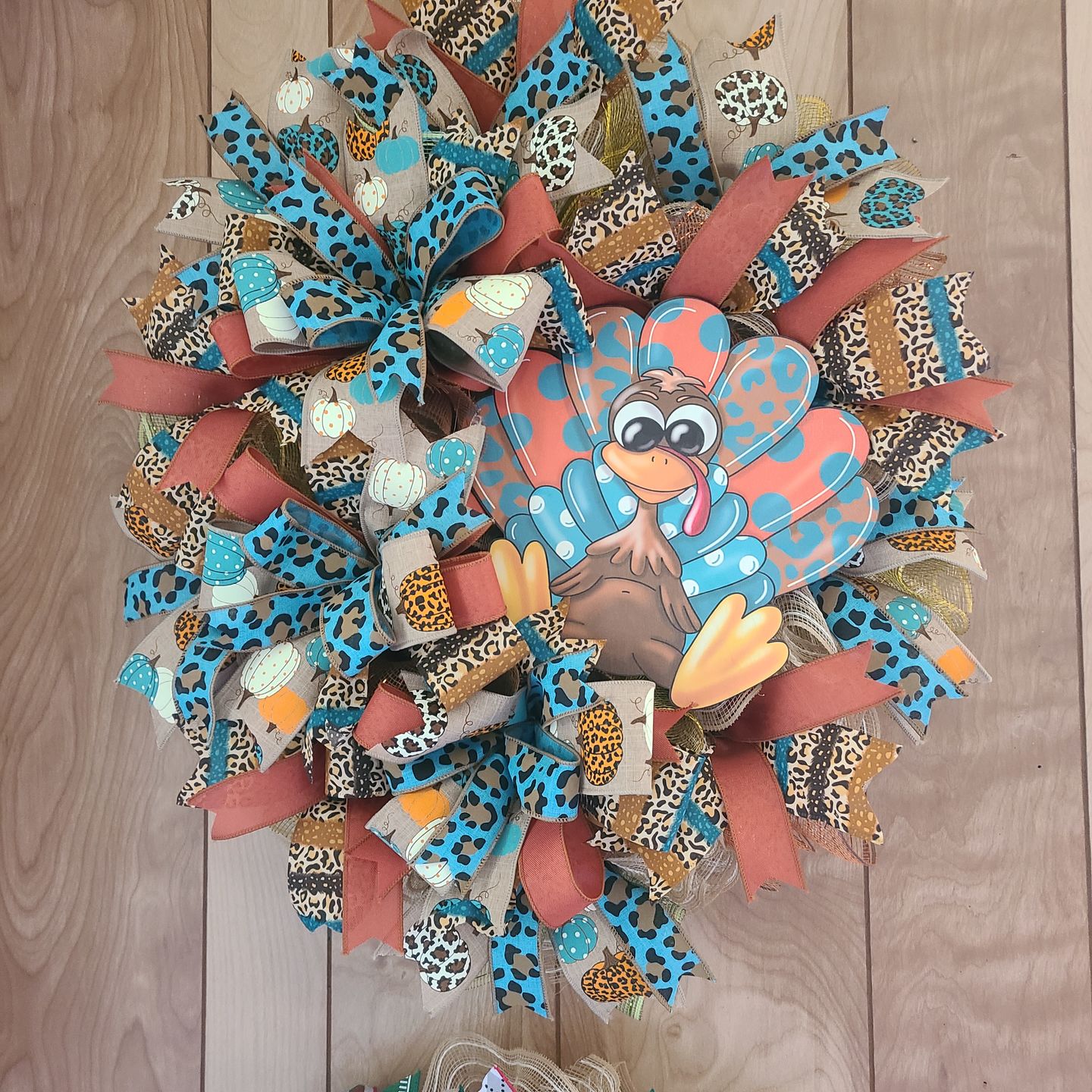 Customer photo review of Turkey Sign, Fall Sign, Autumn Sign, wood sign, PCD-W-014